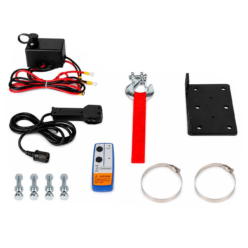 WINCHE ELECTRICO CONTROL REMOTO 12V FARGO TOOLS 2.043 KGS