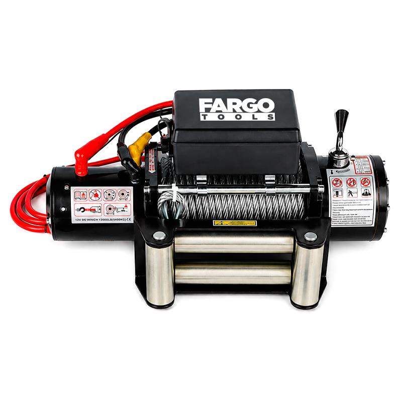 WINCHE ELECTRICO CONTROL REMOTO 12V FARGO TOOLS 5.443 KGS