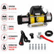 WINCHE ELECTRICO CONTROL REMOTO 12V FARGO TOOLS 6.123 KGS